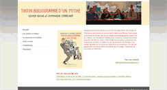 Desktop Screenshot of bibliographiedunmythe.com