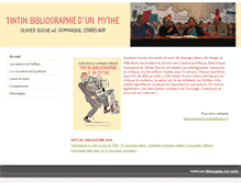 Tablet Screenshot of bibliographiedunmythe.com